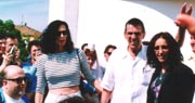 Leonard Nimoy e Julie Brown